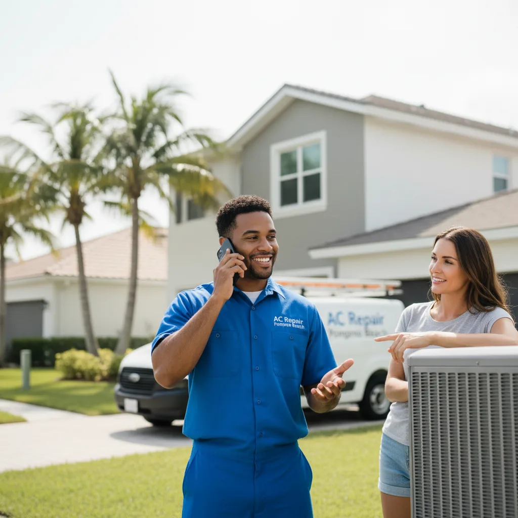 AC Repair Pompano Beach customer support in Spicewood